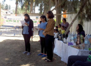  بالصور: وضع حجر الاساس لبناء جناح جديد وملعب في مدرسة المنار بمدينة اللد